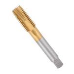 M18 x 2.5mm Machine Tap High Speed Steel Spiral Flute Taps Screw Tap Cobalt‑containing Tap Drill Bit for Processing Stainless Steel Copper Iron Alloy