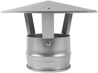 4 Inch / 100 mm Round Roof Cap - Al