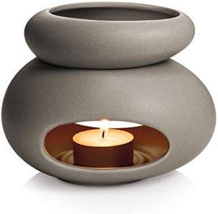 Tescoma 906832.43 Fancy Home Diffusore di Aromi, Ceramica Smaltata, Grigio, 1 Pezzo