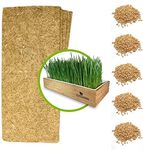 Organic Wheatgrass Self Watering Kit Refill Mats & Seeds for 5 Crops. (Refill Kits)