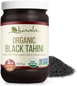 Kevala Organic Black Tahini - 32 oz, 2 lb, Double Size Black Sesame Paste