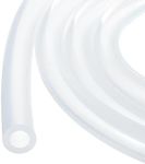 Rebower 10ft 3/8" ID x 5/8" OD Silicone Tubing Clear Industrial Plastic Tubing Pure Silicone Hoses for Pump Siphoning Draining Irrigation Brewing