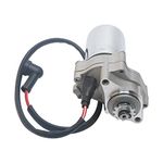 2-Bolt Lower Bottom Mount Starter Motor for 50cc 70cc 90cc 110cc 125cc Clone Engines ATV Dirt Bikes Go Karts Pit Bike Dune Buggy Quad 4 Wheelers Roketa Taotao Coolster Jonway SunL