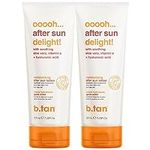 b.tan After Sun Lotion | Ooooh After Sun Delight - Moisturizing Aftersun Body Lotion Enriched with Aloe Vera & Hydrating Hyaluronic Acid, Leaves Skin Replenished and Delightfully Glowing, 7 Fl oz, 2-Pack