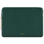 Comfyable Leather Laptop Sleeve Compatible with 16 Inch MacBook Pro M3 2023 & 15 Inch MacBook Air M3 2024 A3114 (Loose Fit) M2 2023, Green