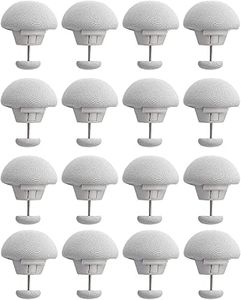 Amtake Duvet Holder Pack of 16 Duvet Cover Clips Duvet Holder Quilt Fixer Duvet Cover Clips Duvet Pins Mushroom Attachment Clip with Button