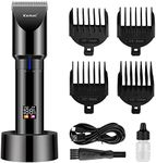 KEMEI Black Hair Clippers for Men，A