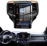 LFOTPP 12In Screen Protector for 2019-2021 2022 2023 2024 D*odge RAM 1500 2500 3500 Glass Uconnect Laramie Longhorn Limited Navigation Touchscreen Scratch-Resistant HD High Sensitivity Trucks Pickup