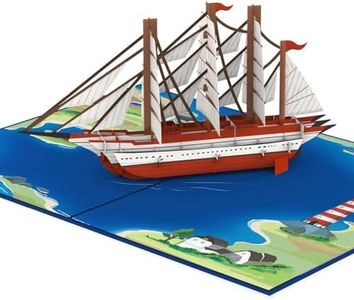 papercrush® Biglietto pop-up a vela [nuovo!] – biglietto di compleanno 3D & biglietto di auguri per vela – biglietto regalo per vacanze sul Mare del Nord e sulla spiaggia del Mar Baltico, regalo in