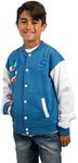 Bioworld Sonic the Hedgehog Blue and Youth White Bomber Jacket