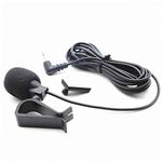 Saidbuds 2.5mm Microphone Mic Assembly for Car Vehicle Head Unit Enabled Stereo Radio GPS DVD Receivers for Pioneer