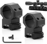 SZFEIC 30mm Scope Rings, 2Pcs Quick Detach Matte Aluminum Rifle Scope Mount Rings with Quick Release for Picatinny Rail (0.97"/1.26"/1.45" Height)