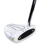 Pinemeadow 11749 Golf Men's Left Handed PGX Putter (White) 34IN