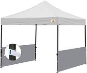 ABCCANOPY Two Half Walls for 10'x10', 10'x15', 10'x20' Pop Up Paty Tent Canopy�（2 Half Walls Only. Tent Purchased Separately） (Gray)