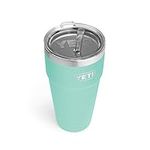 YETI Rambler 26 oz Straw Cup, Vacuum Insulated, Stainless Steel with Straw Lid, Seafoam