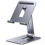 UGREEN iPad Stand Tablet Holder Accessory Desk Phone Travel Mount Adjustable Foldable Portable Aluminum Compatible with iPad Pro 12.9 11/Air/Mini,iPhone 15,Galaxy Tab A8 A9 S9 S24 Ultra,Surface Pro 9