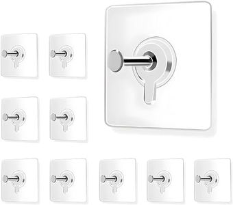 JIALTO Photo Frame Hooks for Wall Without Drilling 20 Pack Self Adhesive Hooks for Heavy Duty Strong Nail Free for Hanging Photo Frame/Wall Clock/Kitchen Accessories Items