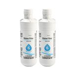 OSISTER7 2pcs LT1000P Refrigerator Water Filter, Replaceable Home Refrigerator Water Filter For Kenmore9980, White