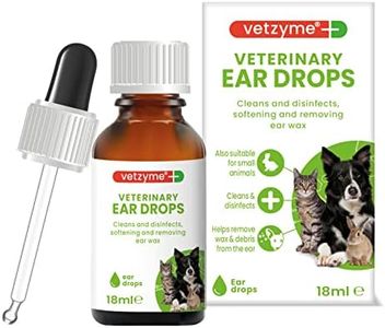 Vetzyme Antibacterial Ear Drops & Cleanser 18ml