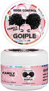 Goiple 8.25 OZ Edge Control Wax for Women, Non-greasy Edge Smoother, Hair Gel for All Hair Types, No Flaking, Extra Strong Hold Water-based Edge Stay Gel