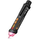 Neoteck Non-Contact Voltage Tester 12-1000V AC Voltage Detector Pen Circuit Tester Tool with LED Flashlight Buzzer Alarm Live/Null Wire Judgment- Black