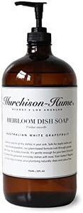 Murchison-Hume Heirloom Dish Soap Pump Glass Bottle 946ml, Australian White Grapefruit