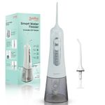 Toothsi Smart Dental Water Flosser for Teeth | With Normal, Point, DIY & Pulse Mode | Rechargeable & Compact | Teeth Cleaner | Oral Care | Flosser Dental Kit | 300ml Water Capacity | Dental Flosser