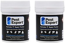 Pest Expert Cluster Fly Killer Super Fumer Fly Killer Smoke Bomb - Max Strength, Fast Acting (2 x 11g)