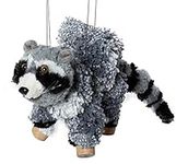 Raccoon Marionette Yarn Puppet