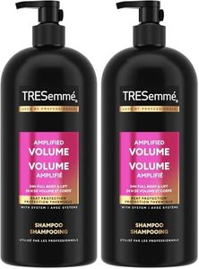 TRESemmé 24 Hour Volume Shampoo for fine hair + Collagen & Peptide Instant Lift Complex formulated with Pro Style Technology™ (1.15 L) (Pack of 2)