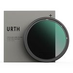Urth 77mm ND2-32 Variable ND Lens Filter (Plus+) — 1-5 Stop Range, Ultra-Slim 20-Layer Nano-Coated Neutral Density Filter for Cameras