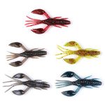 East Rain Crawfish Swimbait for Bass Fishing Langouste Soft Bait Apply to Fishing Rigs(PVC, 0.07/0.15/0.27oz,1.97/2.56/3.15inch,3size Option)