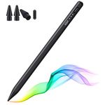 ESR Stylus Pen for iPad 2018-2025, iPad Pencil with Tilt Sensitivity, Palm Rejection, Compatible with iPad 11th(A16)/10th Generation, iPad Air 11"/13", iPad Pro 11"/12.9"/13", iPad mini 6/5, Black