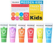 MEEDEN Safe Finger Paints for Kids 