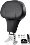 kekykm Detachable Driver Rider Backrest for 2009-2024 Harley Davidson Touring Street Glide Road King Road Glide Ultra Limited Quick Release Comfort Stitch Backrest Pad W/Plug-In Mounting Kit