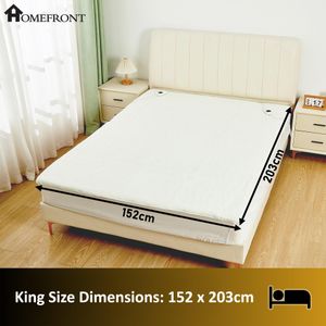 Homefront King Size Electric Blanket – Soft Heated Bed Cover