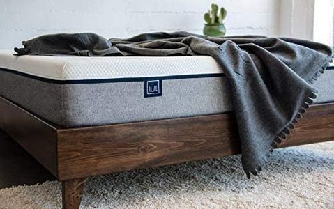 Lull Queen Platform Bed Frame | Wooden Bed Frame with Slatted Base | Mattress Frame | No Box Spring Needed Bed Frames | Modern Design & Easy to Assemble Pine Wood Construction