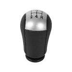 Shift Knob, Car 5 Speed Shift Knob for Ford Focus Mondeo MK3 Mustang S-MAX Galaxy (Color : Gray) Ford Mustang Shifter Knobs Ford Mustang Shifter Knobs