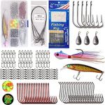 Saltwater Fishing Tackle Box Kit Su