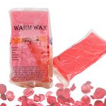 Paraffin Wax, Paraffin Wax Blocks Refills, Paraffin Wax Beads Blocks for Hands Feet Dry Skin Stiff Muscles Pain Relieving, Paraffin Wax Refills for SPA and Home 450g (Rose)