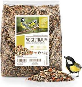 wildtier herz I Alimentación para Pájaros - 2.5kg sin Trigo I Comida de Aves para Alimentos - Alimento para Aves