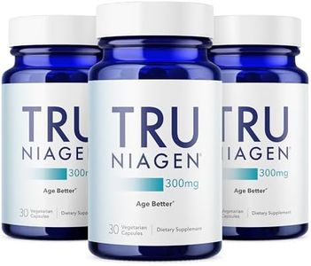 3x 30ct/300mg Multi Award Winning Patented NAD+ Boosting Supplement - More Efficient Than NMN - Nicotinamide Riboside for Cellular Energy Metabolism & Repair. Vitality, Muscle Health, Healthy Aging