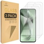 Mr.Shield Screen Protector compatible with Samsung Galaxy S24 FE [Tempered Glass] [3-PACK] [Japan Glass with 9H Hardness]