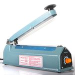 [Durable Steel Shell] Impulse Heat Sealer - Reelva Plastic PP PE Bag Sealing Machine Kit (200MM / 8")