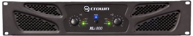 CROWN XLI800 Amplifier, Black