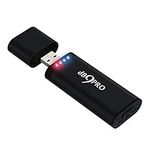 Digital Voice Recorder USB Audio Recording Device (Jet Black) 8GB / 384 kbps / 48 Hrs Storage