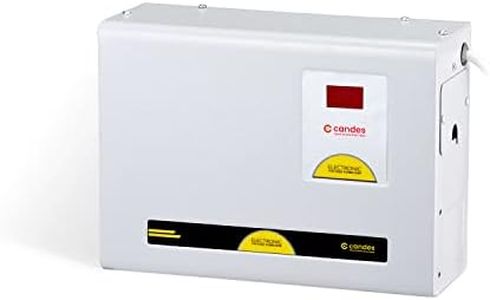 Candes Crystal 4kVA for 1.5 Ton / 1 Ton AC (130V to 285V) Voltage Stabilizer with Wide Working Range Best for Inverter AC, Split AC or Windows AC Upto 1.5 Ton | 3 Years Warranty (4130MS)