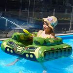 Inflatable Tank Pool Floats Kids - 