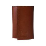 CANVAS & AWL Genuine Leather Key Pouch Key Case Holder Cum Card Case (TAN)