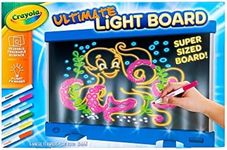 Crayola Ultimate Light Board Blue, Drawing Tablet, Amazon Exclusive, Gift for Kids, Age 6, 7, 8, 9